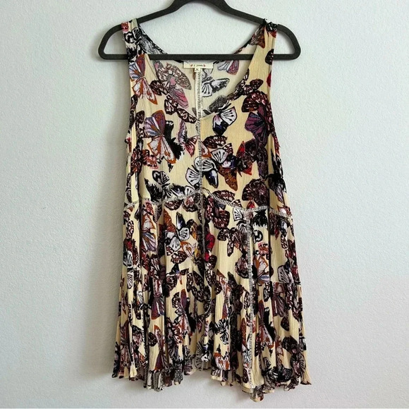 I Joah Boho Top with Butterflies | size M - Picture 1 of 8